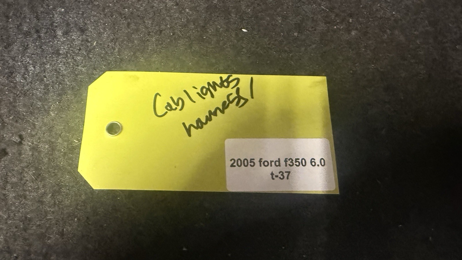 05-07 Ford F250 F350 Cab Light Visor Mirror Wire Harness OE 5C3T-17C712-P260G BF