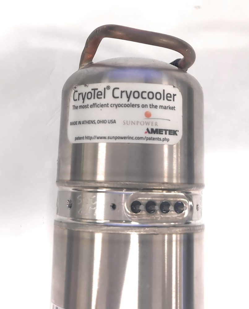 SunPower Cryotel Mini Cryocooler Stirling Cooler Cryogenic Cold Head, Cut Wire