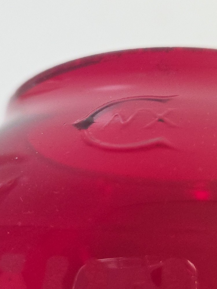 Vintage Erie Rail Road Ruby Red Dietz CNX Lantern Globe