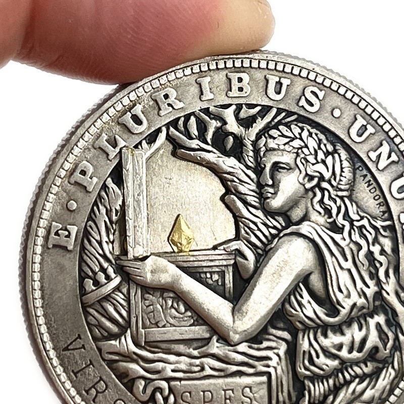 Movable Mechanism Token Hobo PANDORA`S HOPE Roman Booteen Amazing Art Gift