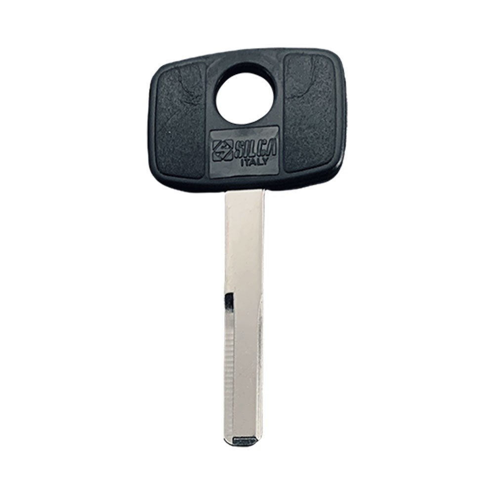 HU43P Plastic Head Key Blank Nickel