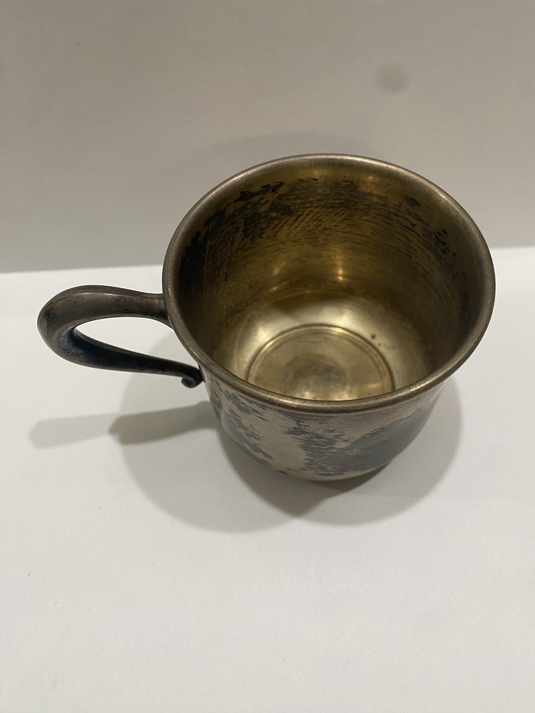 STERLING SILVER Vintage Handled Cup WEB 52_NOT WEIGHTED