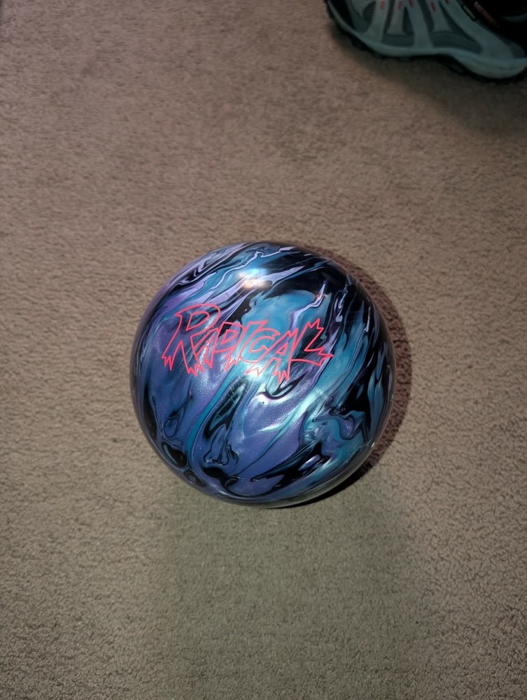 RADICAL OUTER LIMITS Bowling Ball 15 lbs Single Drill Low Games GB5