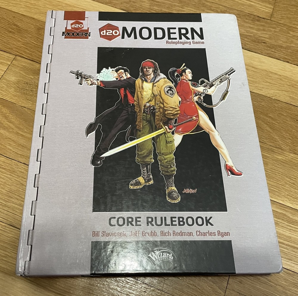 D20 Modern Role-Playing Game Core Rulebook HC