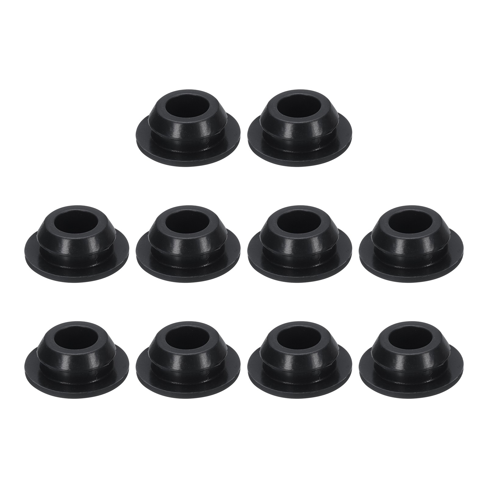10pcs Hole Plug 1/2 Inch (12mm) Button Plugs Fit for 9mm Hole Black