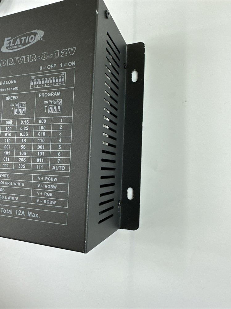 ELATION ELAR-DRIVER-8-12V READ