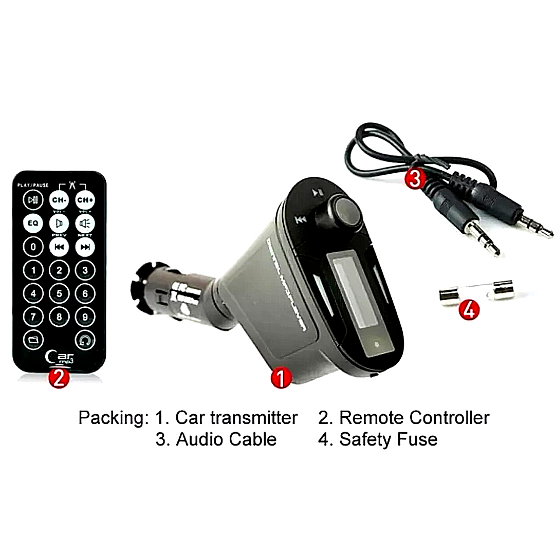 Receptor de audio inalámbrico auxiliar para coche Bluetooth adaptador transmisor