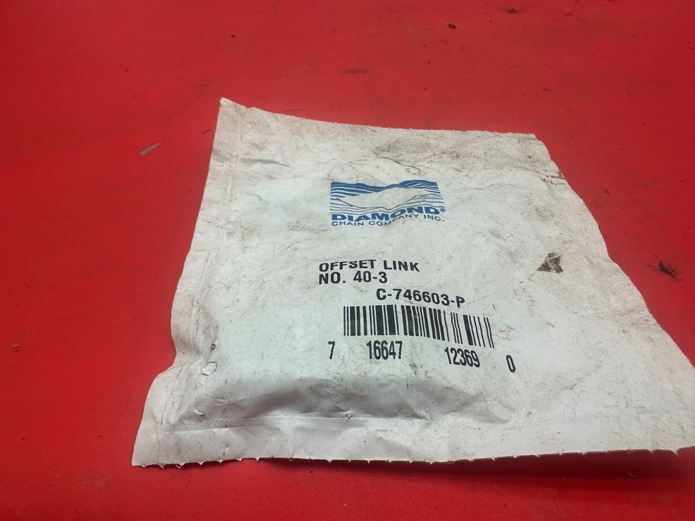 Diamond Chain C-746603-P, 40-3 Offset