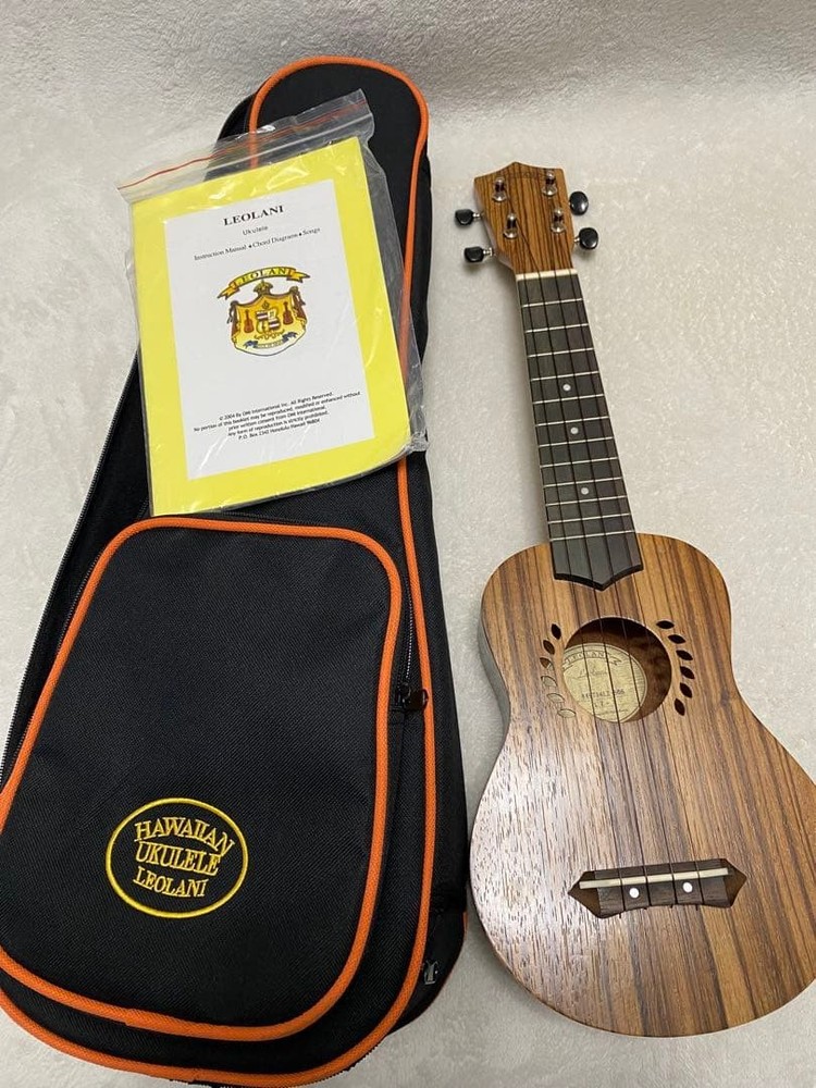 Leolani Ukulele LZ-S Main unit Soft case Instruction manual