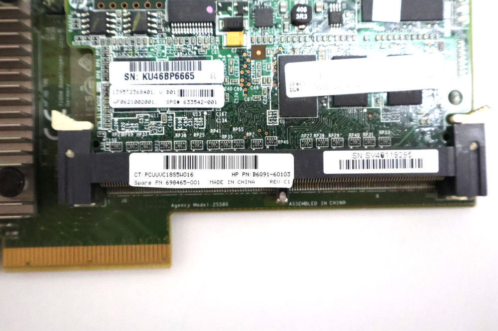 HPE 633542-001 1GB Cache RAID Controller Module