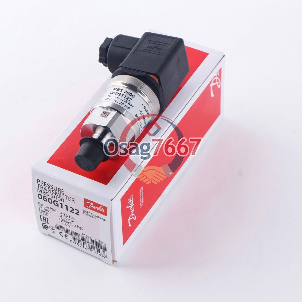 ONE NEW DANFOSS MBS 3000 060G1122 Pressure Transmitter