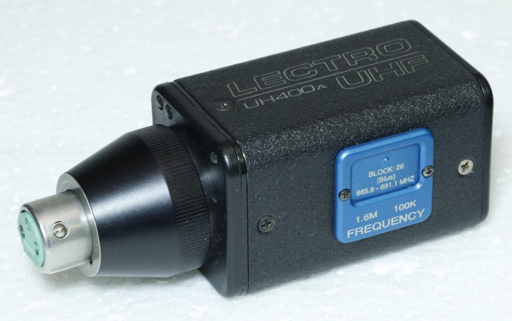 Lectrosonics R400 UHF Synthesized Receiver + Lectro UH400A Transmitter Wireless