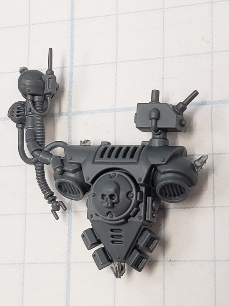 Warhammer 40k Deathwatch Bits Kill Team Watch Sergeant Auspex Backpack #14
