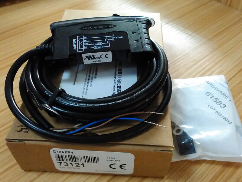 1Pcs New  Sensor optical fiber amplifier  D10AFPY