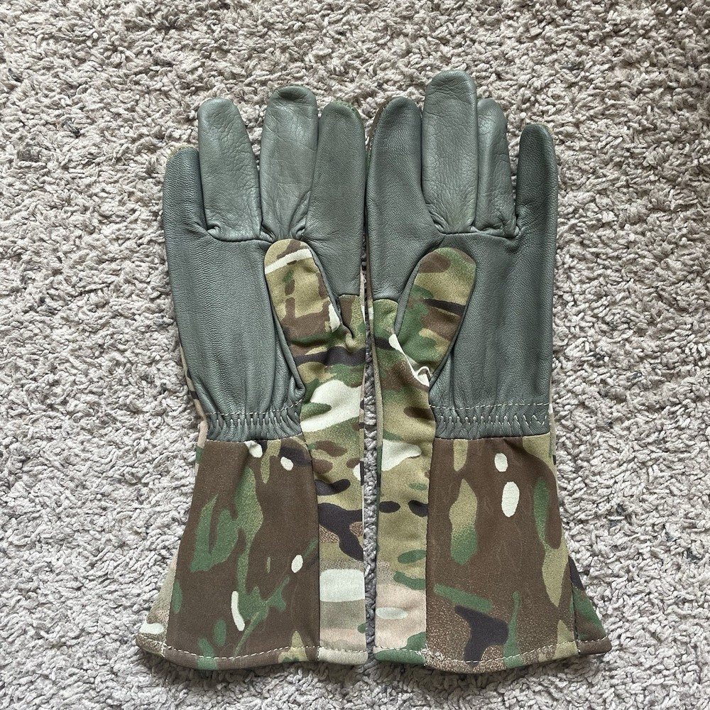 MASSIF Cold Weather Flight Gloves Prototype Multicam Size 9