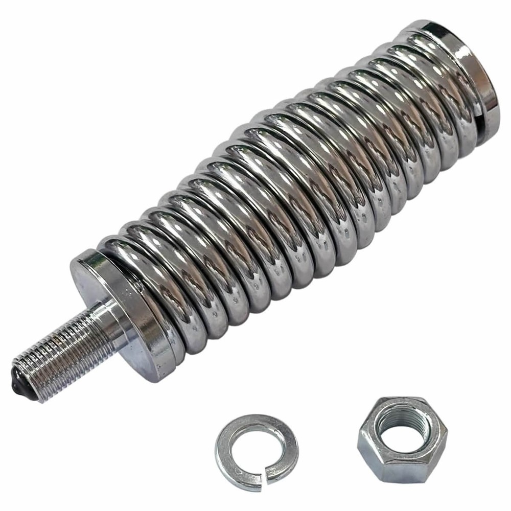 Heavy-Duty Barrel Spring Mounting Base [Chrome-Plated] [1/2" Mounting Hardware]