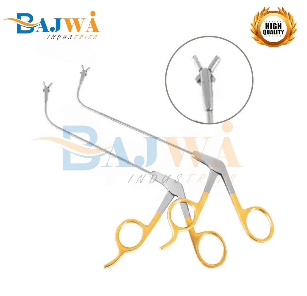 Frontal sinus recess giraffe forceps working length 130mm Surgical Instruments