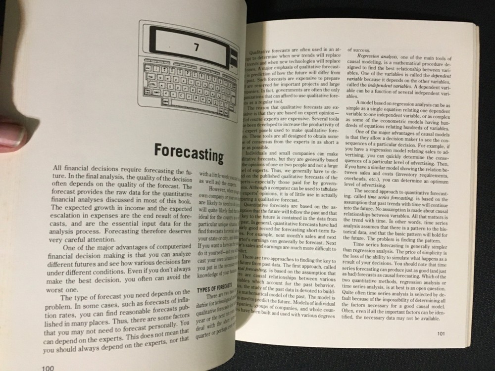 Financial Decision Making with your TRS-80 MODEL 100 including 18 Programs 1984