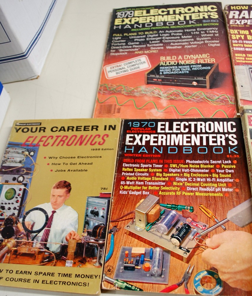 Rare Electronic Experiment Career Publications 5 Issues Ships Worldwide