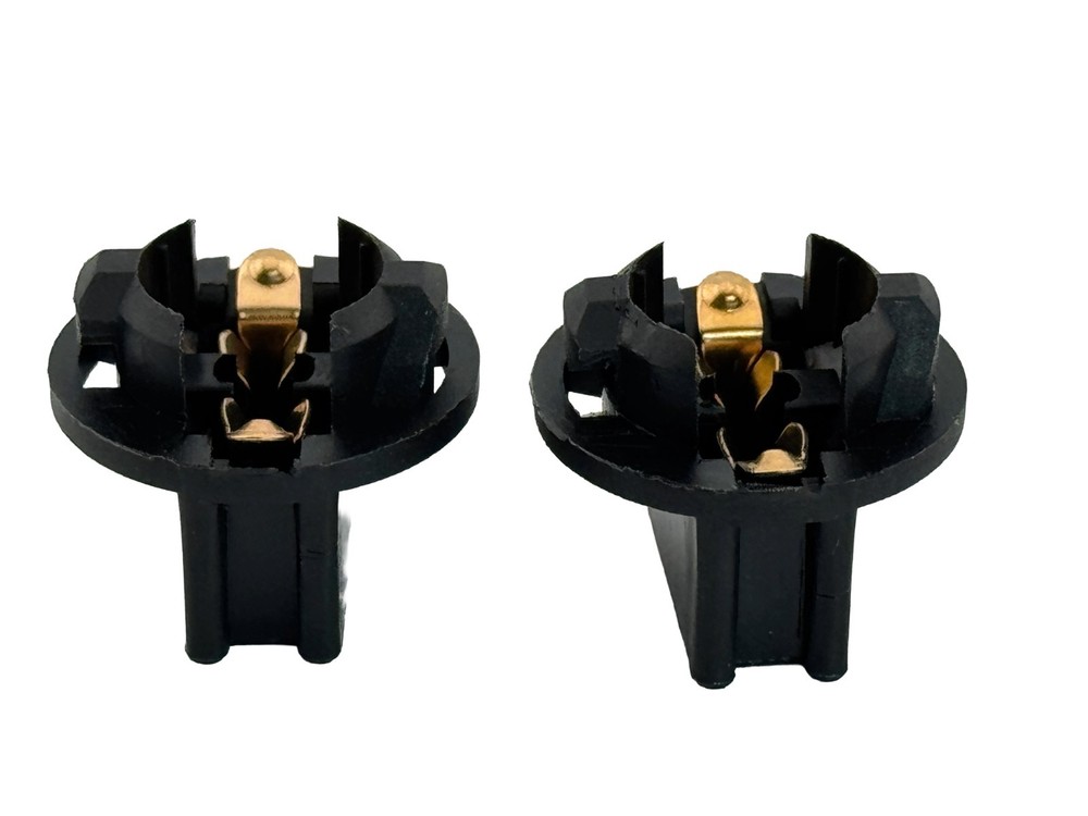 Rebaydo 2pcs T10 Wedge Socket Twist Lock Black