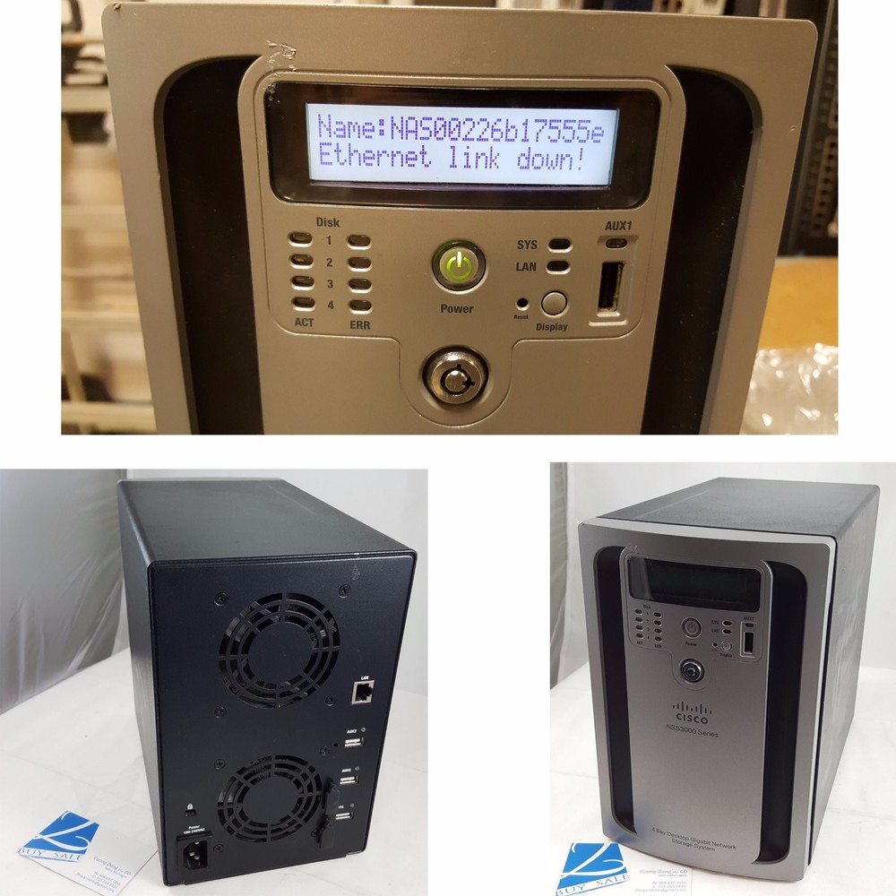 Cisco Small Business NSS3000 Series Network Storage System