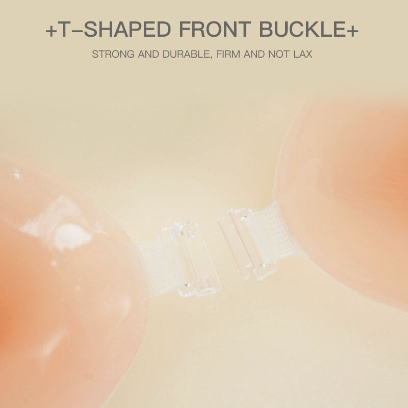 Silicone Self-Adhesive Stick On Gel Push Up Strapless Backless Invisible Bras US