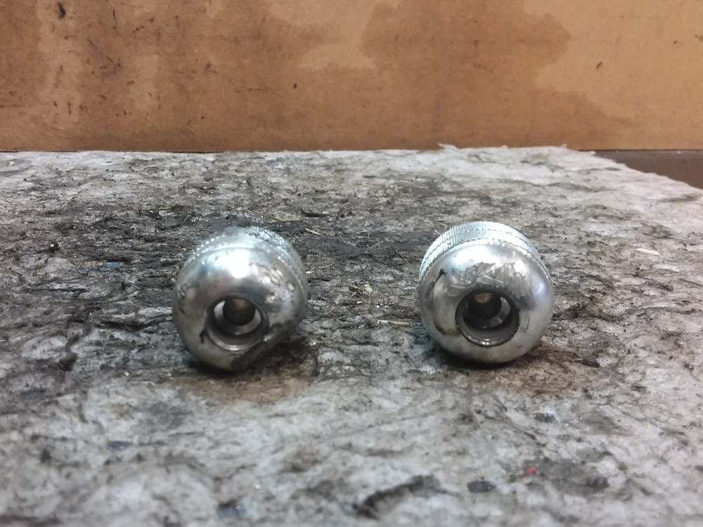 1992 92 honda CBR600F2 bar ends damaged
