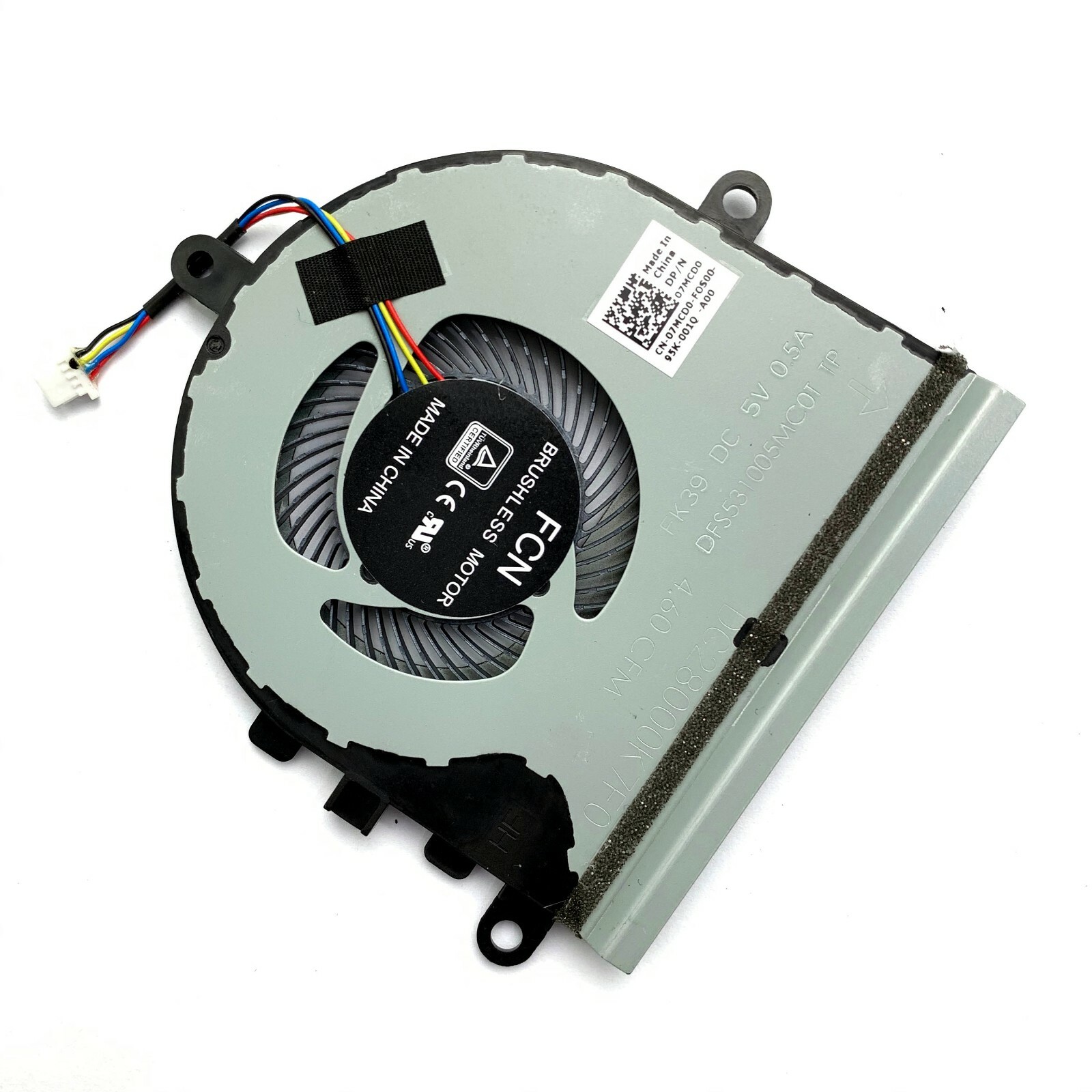 CPU Cooling FAN for DELL Inspiron 15 5570 5575 I5575 P75F Vostro 15 3583 3584
