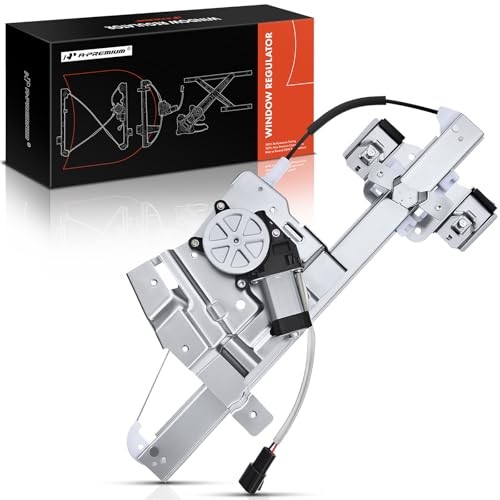 Electric Power Window Regulator with Motor Compatible with Front Driver (LH)