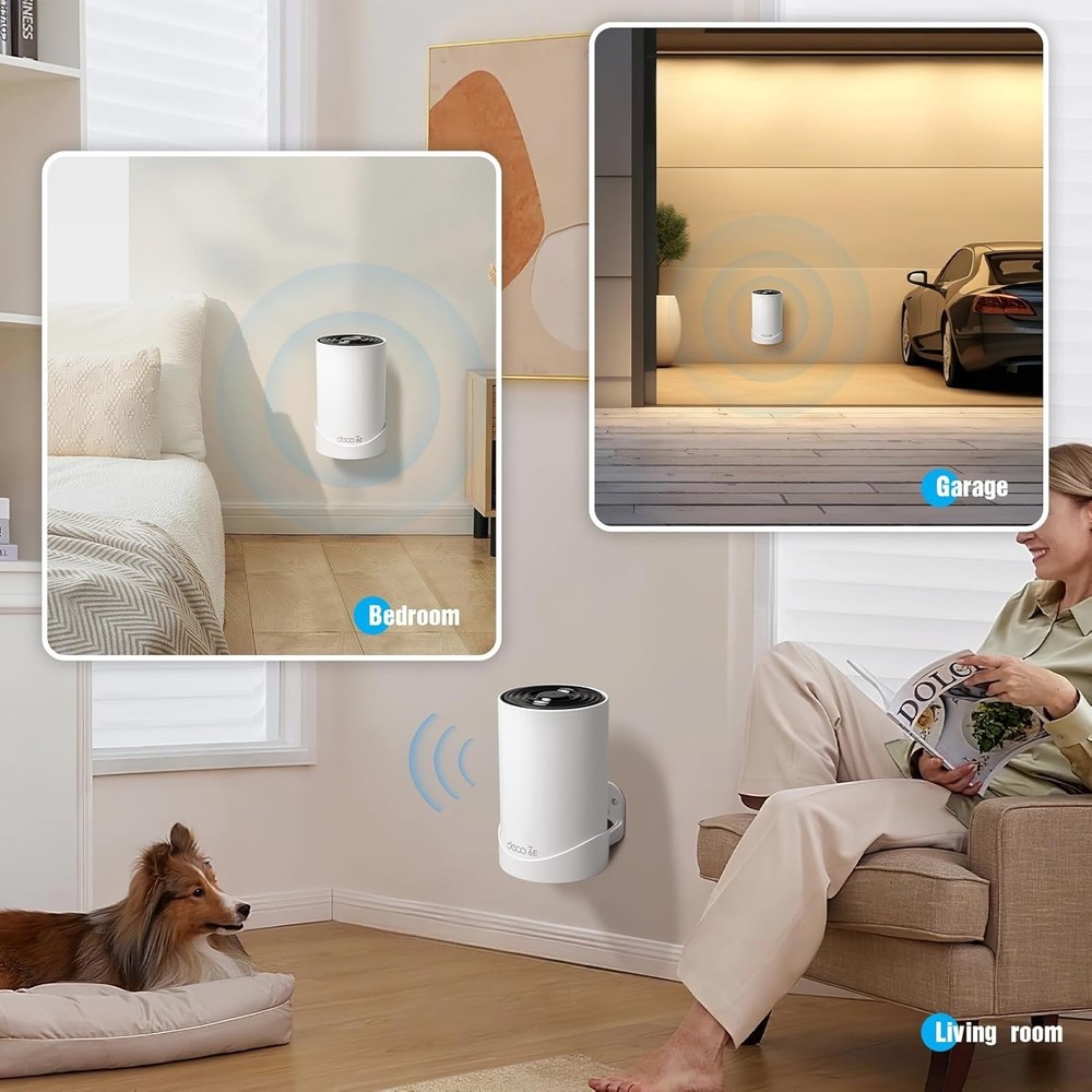 Durable Wall Mount Bracket for TP-Link Deco XE75 Pro - Effortless Setup