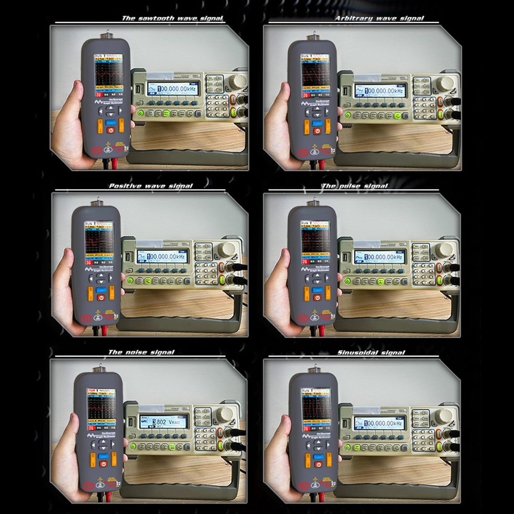 BSIDE Digital Oscilloscope Multimeter Handheld Current Voltage Ohm Diode Tester