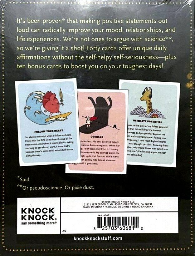 Affirmators: Affirmation Cards to Help You Help Yourself