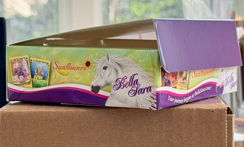 Bella Sara Sunflowers EMPTY Display Booster Box -