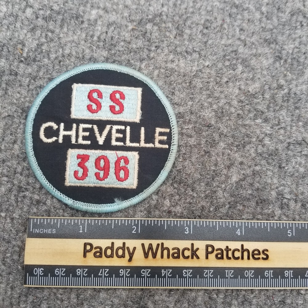 Vintage Chevelle SS 396 Patch Car Auto 80s W5