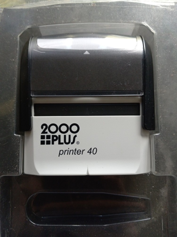2000 Plus - Printer 40 - Stamper ONLY UNUSED