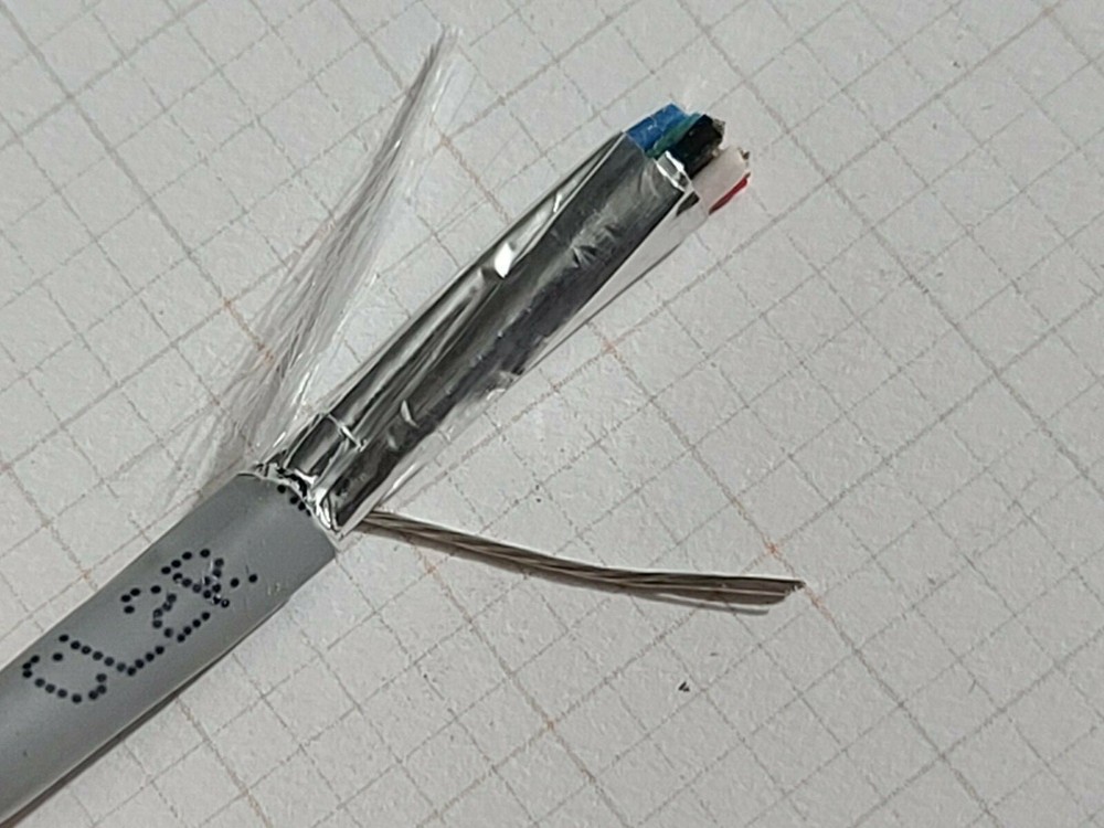 Honeywell Genesis 2216 18/6C Shielded Riser Security/Control Cable CMR Gray/50ft