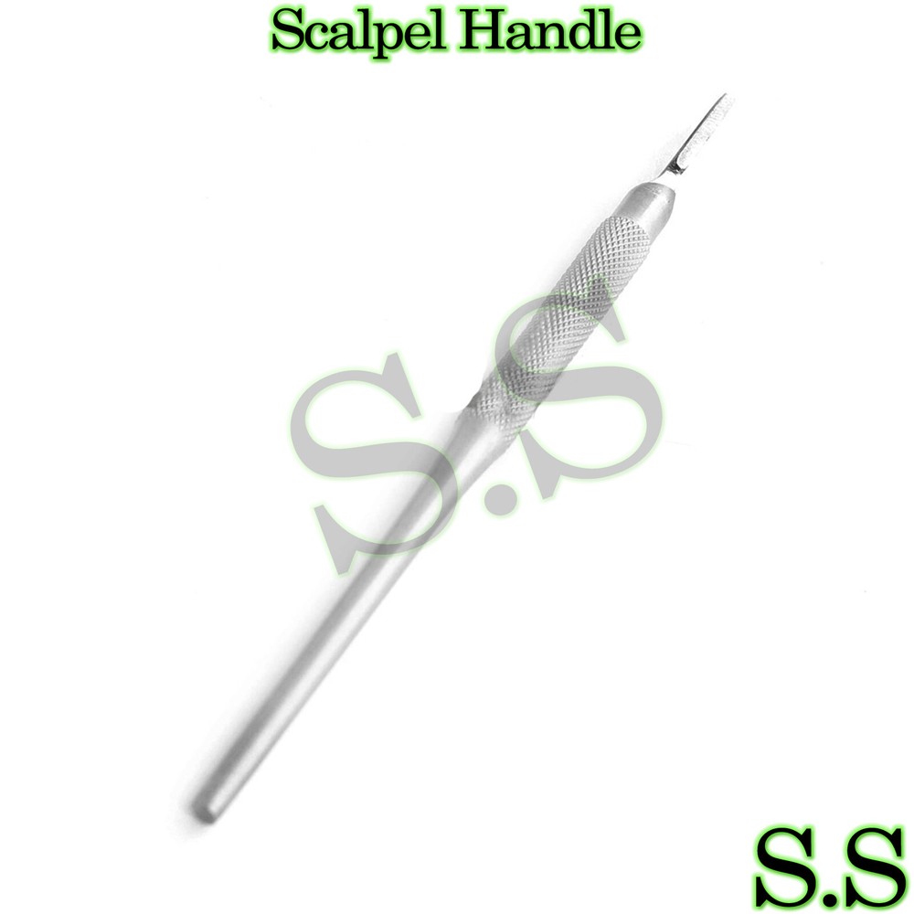 1 SCALPEL HANDLE ROUND HANDLE SURGICAL INSTRUMENTS