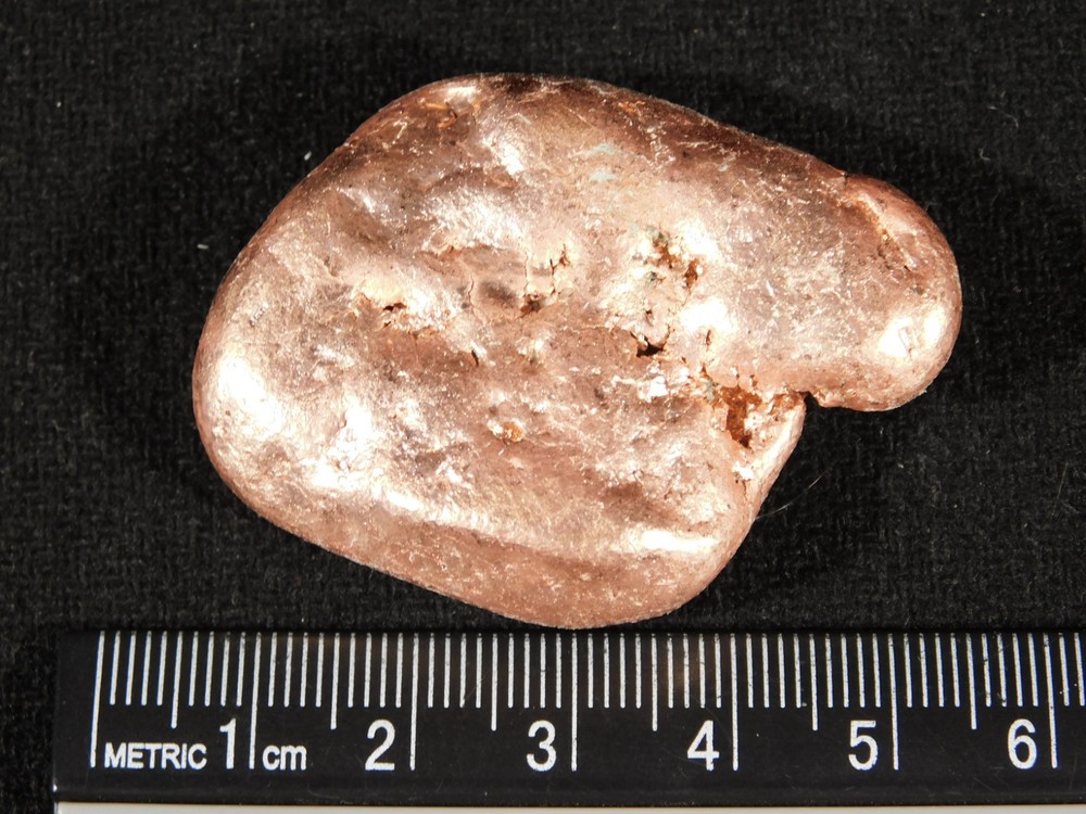 COPPER NUGGET or Native Copper Float 100% Natural From Michigan 90.2gr