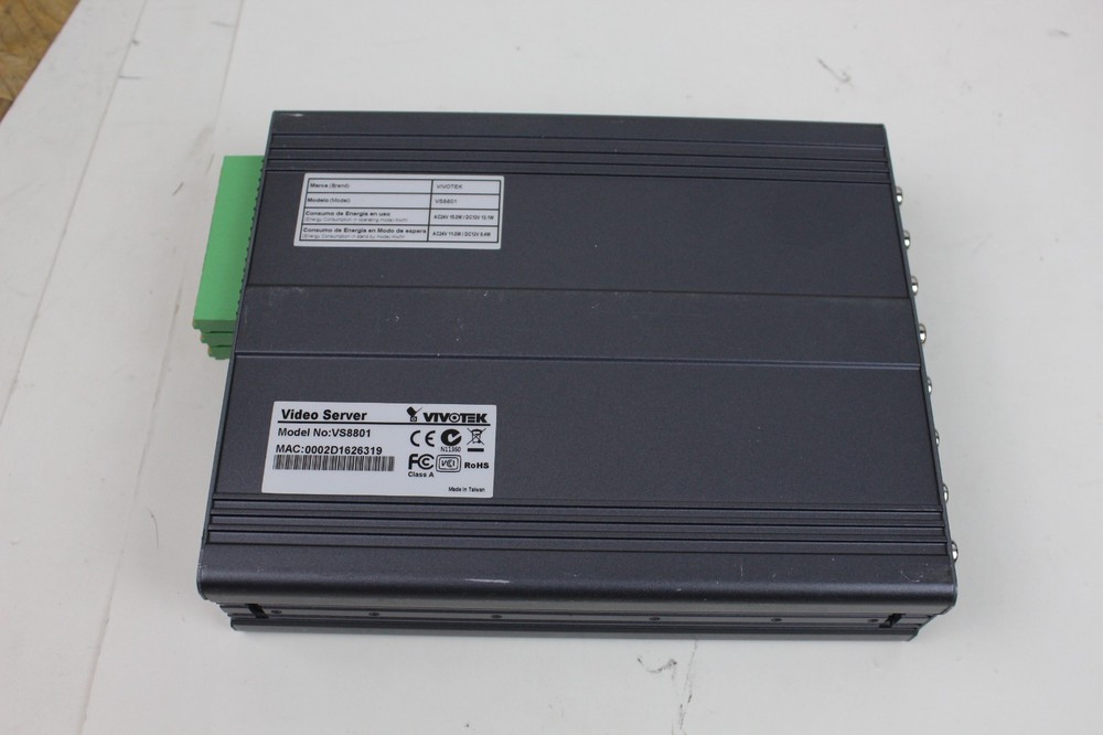 Vivotek VS8801, 8-Channel Video Server network encoder