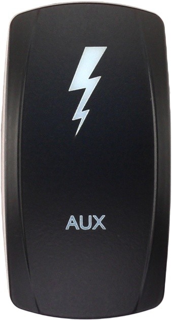XTC Power Dash Switch Rocker Face Plate Auxiliary Lights