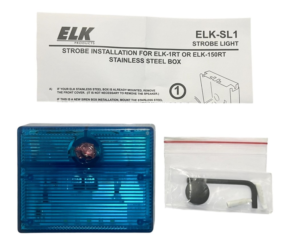 ELK Products Blue Strobe Light ELK-SL1B