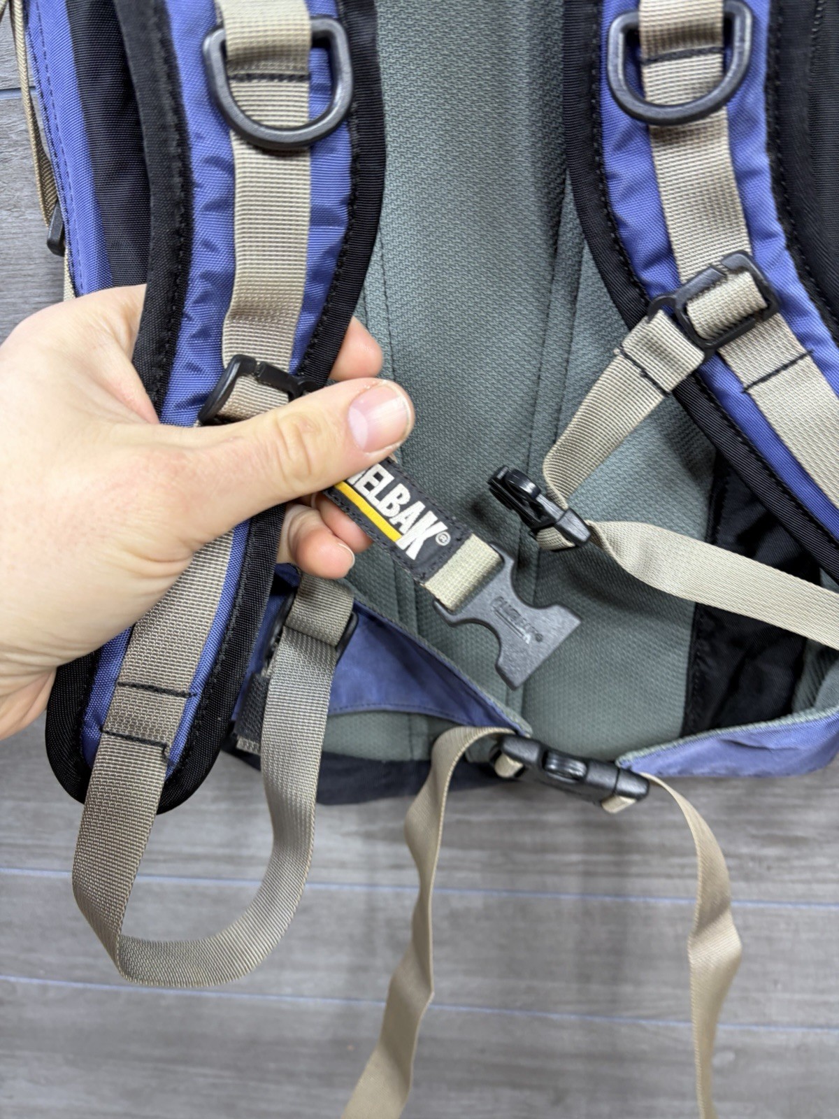 Camelbak Daystar Hiking Cycling Outdoor Hydration Backpack - No Bladder - Blue