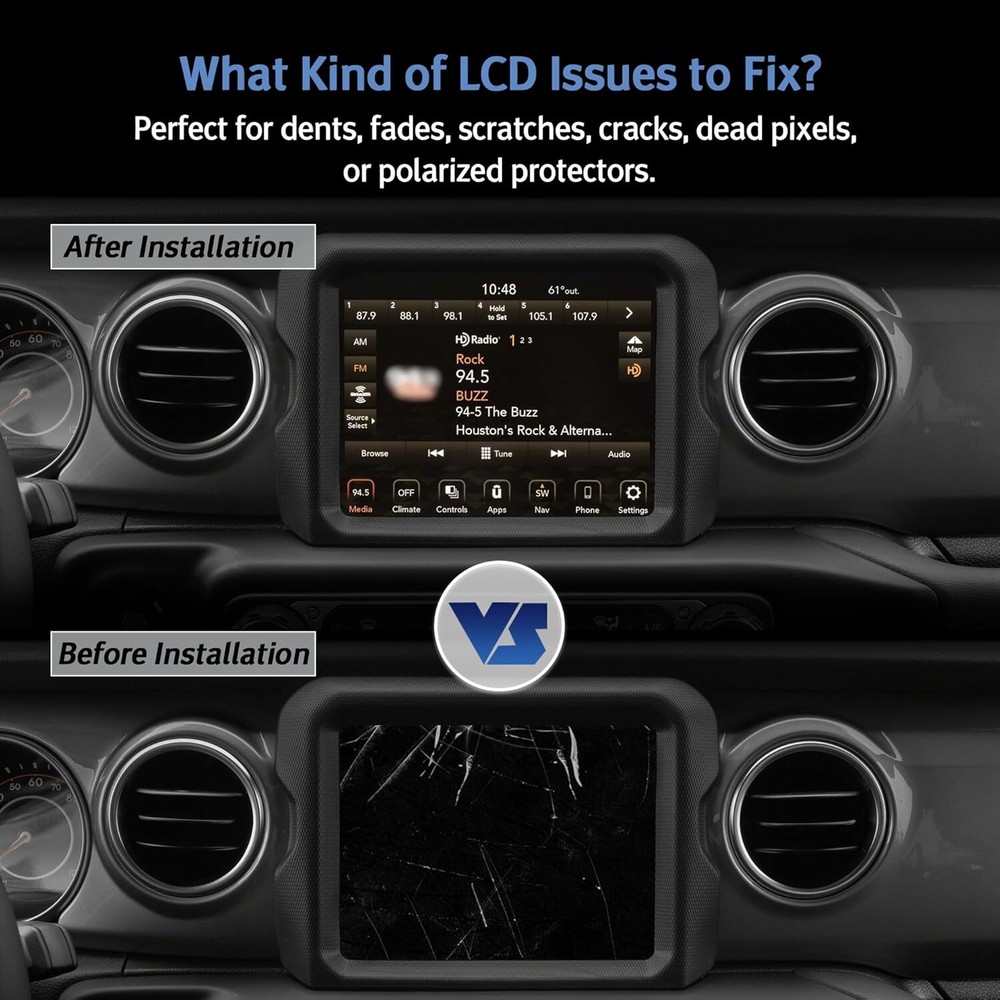 8.4" LCD Touch Screen Display For 2018-2023 Jeep Grand Cherokee Uconnect 4C