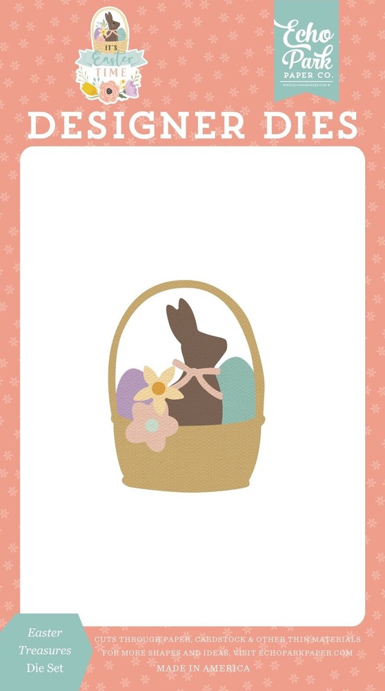 Echo Park Designer -  METAL CUTTING DIES - EASTER TREASURES