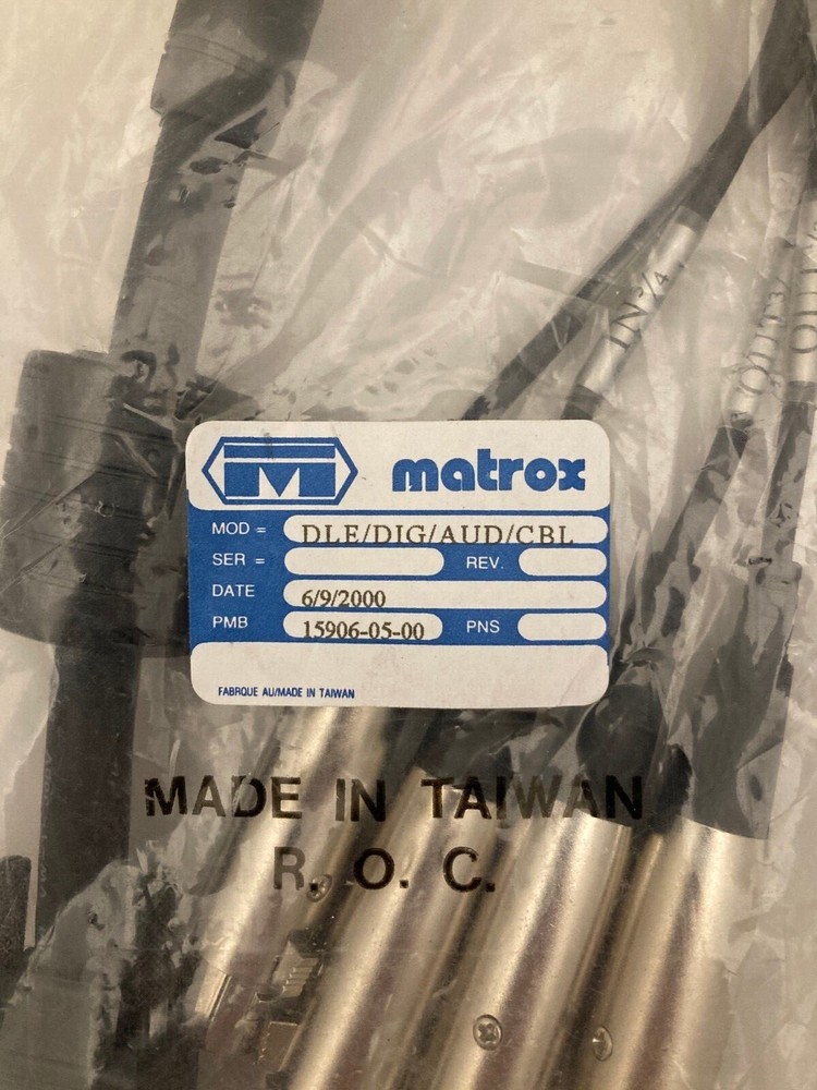 Matrox DLE/DIG/AUD/CBL