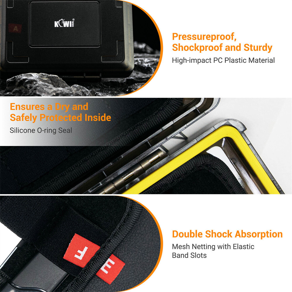 Memory Card Case Storage Holder for 16 USB Flash Drive Thumb +30 SD CF Type A