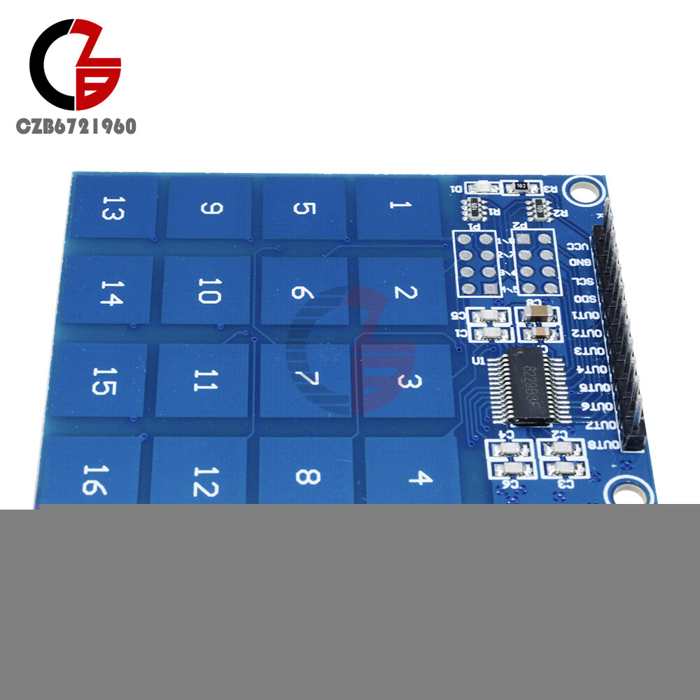 1PC Arduino TTP229 16 Channel Digital Capacitive Switch Touch Sensor Module