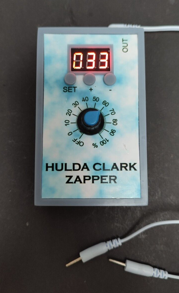 Hulda Clarck’s Protocol Gadget Multi Frequency Zapper full kit