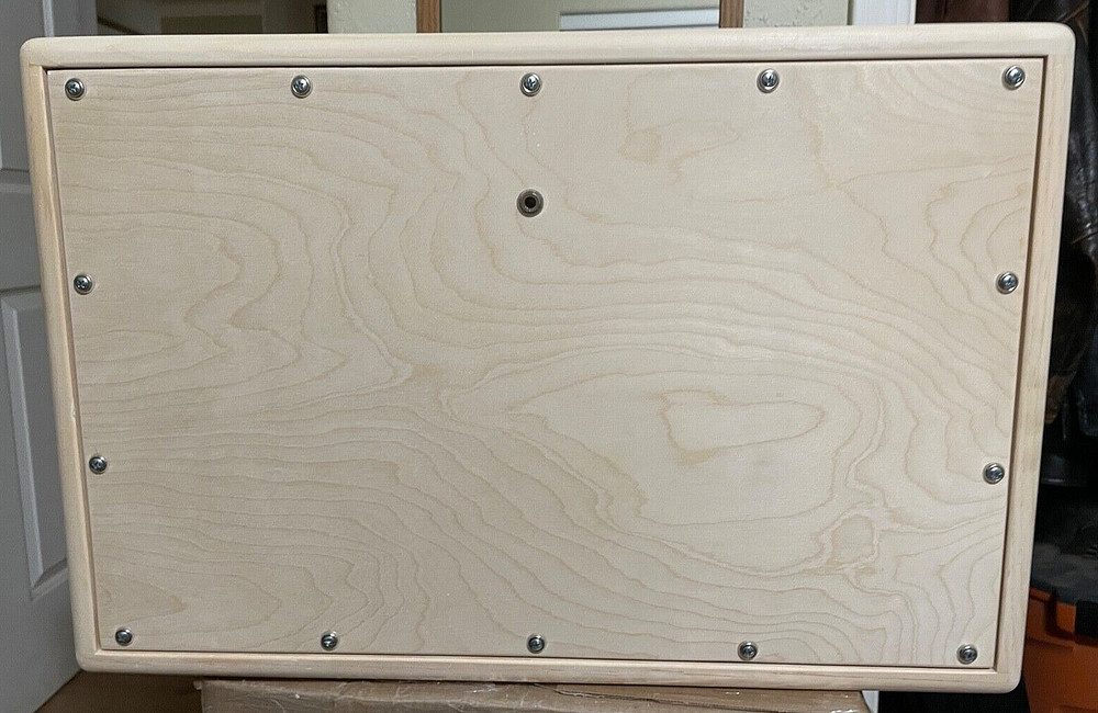 Rawcabs 2x10 rear load empty close back dovetail joint pine extension cabinet