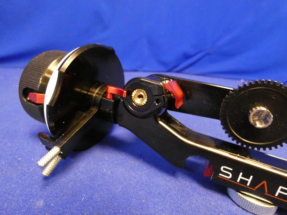 Shape Follow Focus Smooth Spin w/Mount (for 15mm rods)